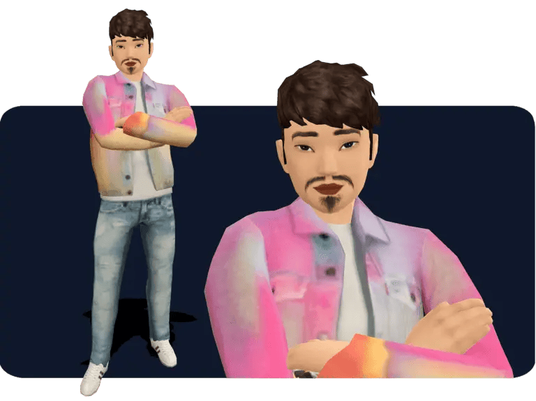 Featured dance game player from Korea competing in global dance game rankings