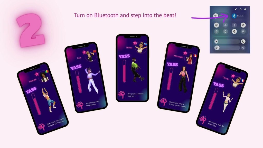 dancing games BYL your phone your controller